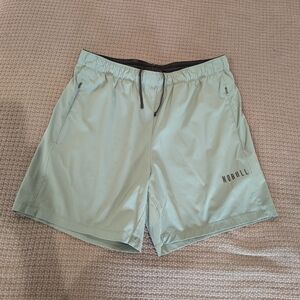 NOBULL Men's Light Green Shorts